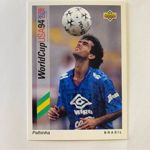 RARE PALHINHA  ROOKIE WORLD CUP CARD.  MINT!!!
